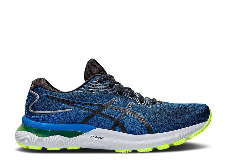 【 ASICS GEL NIMBUS 24 LAKE DRIVE / BLACK LAKE DRIVE 】 黒色 ブラック スニーカー メンズ アシックス