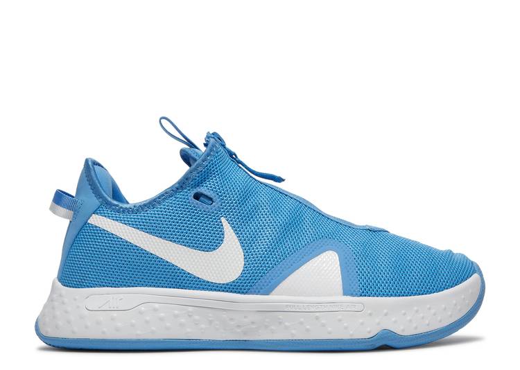 【 NIKE PG 4 TB 'UNIVERSITY BLUE' / UNIVERSITY BLUE WHITE WHITE 】 青色 ブルー 白色 ホワイト スニーカー メンズ ナイキ