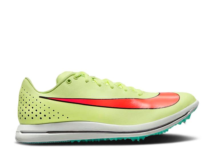 【 NIKE TRIPLE JUMP ELITE 2 \u0027BARELY VOLT HYPER ORANGE\u0027 / BARELY VOLT PHOTON DUST DYNAMIC 】 エリート 活動的 スニーカー メンズ ナイキ