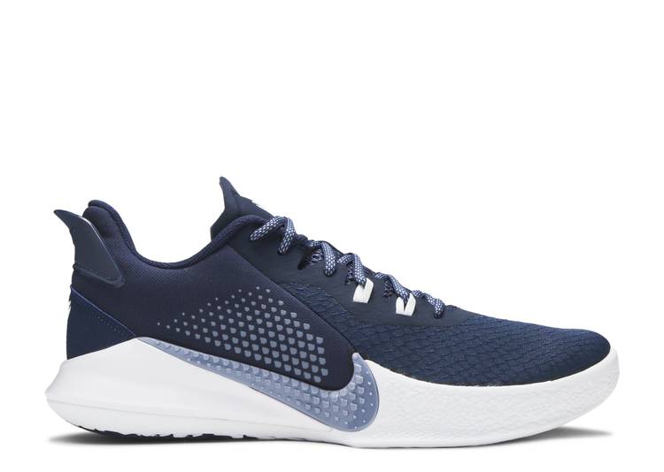 【 NIKE MAMBA FURY TEAM 'MIDNIGHT NAVY' / MIDNIGHT NAVY WHITE ASHEN SLATE 】 マンバ チーム 紺色 ネイビー 白色 ホワイト スニーカー メンズ ナイキ
