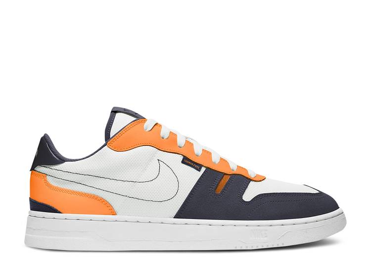 【 NIKE SQUASH TYPE 'WHITE ALPHA ORANGE' / SUMMIT WHITE ALPHA ORANGE WHITE 】 アルファ 白色 ホワイト 橙 オレンジ スニーカー メンズ ナイキ