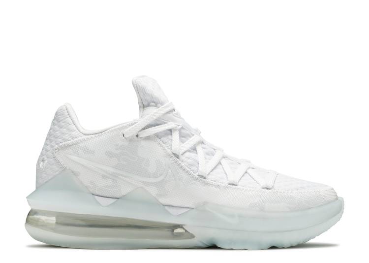 【 NIKE LEBRON 17 LOW EP WHITE CAMO / WHITE WHITE WHITE 】 レブロン 白色 ホワイト スニーカー メンズ ナイキ
