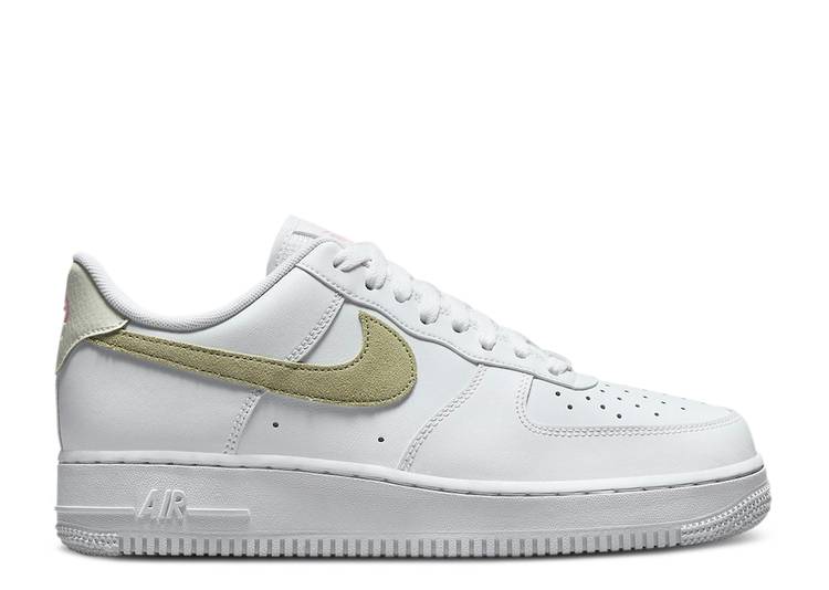 【 NIKE WMNS AIR FORCE 1 '07 'WHITE OLIVE AURA' / WHITE OLIVE AURA SEA GLASS 】 オリーブ 白色 ホワイト オーラ エアフォース スニーカー レディース ナイキ