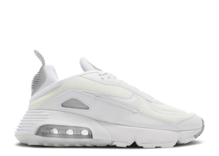 【 NIKE WMNS AIR MAX 2090 C/S 'WHITE' / WHITE WHITE METALLIC SILVER 】 マックス 白色 ホワイト 銀色 シルバー エアマックス スニーカー レディース ナイキ|スニケス