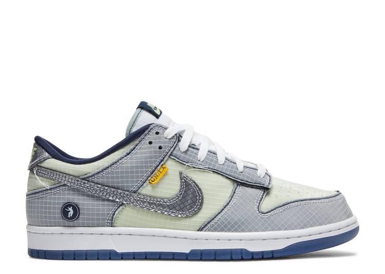 【 NIKE UNION 天使の都市 X DUNK LOW \u0027PASSPORT PACK - PISTACHIO\u0027 / MIDNIGHT NAVY MARINE MINUIT 】 単位労働組合 天使の都市 ダンク 紺色 米国海軍 ダンクロー スニーカー メンズ ナイキ