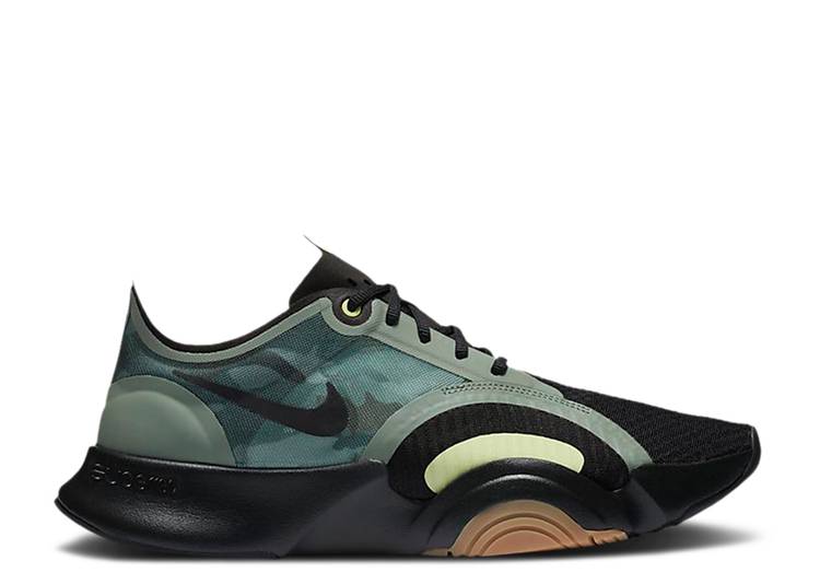 【 NIKE SUPERREP GO 'SPIRAL SAGE CAMO' / BLACK SPIRAL SAGE GUM MEDIUM 】 黒色 ブラック スニーカー メンズ ナイキ