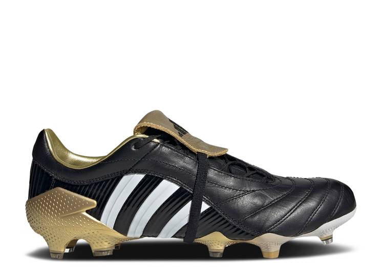 【 ADIDAS PREDATOR PULSE FG \u0027BLACK GOLD METALLIC\u0027 / CORE BLACK ZERO METALLIC GOLD 】 アディダス プレデター ゴールド 中核グループ 黒いこと 黒いこと 無し スニーカー メンズ