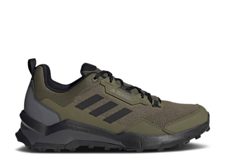 【 ADIDAS TERREX AX4 PRIMEGREEN 'FOCUS OLIVE' / FOCUS OLIVE CORE BLACK GREY SIX 】 アディダス オリーブ コア 黒色 ブラック 灰色 グレー スニーカー メンズ|スニケス