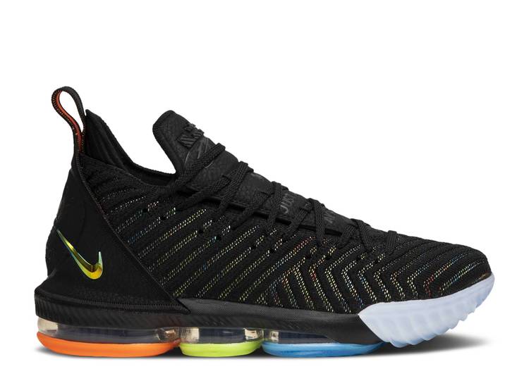 シューズ(男性用) Nike LeBron 16 I'm King Nike LeBron XVI Black/Gold 