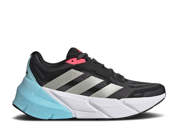 【 ADIDAS WMNS ADISTAR \u0027GREY HAZY SKY\u0027 / GREY SIX SANDY BEIGE METALLIC 】 アディダス 薄墨色 薄墨色 ベージュ スニーカー レディース
