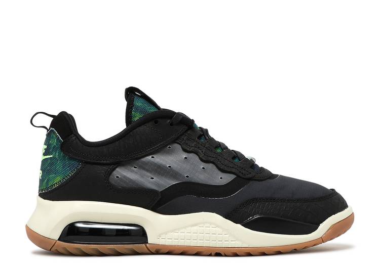 【 NIKE JORDAN MAX 200 \u0027BAYOU BOYS\u0027 / BLACK ANTHRACITE FOSSIL LIME 】 マックス 黒いこと 黒いこと 菩提樹 スニーカー メンズ ナイキ