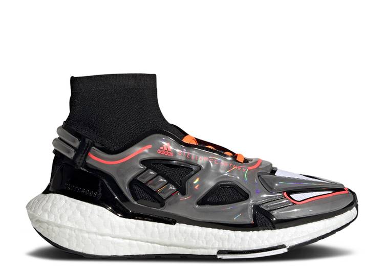 【 ADIDAS STELLA MCCARTNEY X WMNS ULTRABOOST 22 'TRANSL' / TRANSL CORE BLACK SIGNAL ORANGE 】 アディダス コア 黒色 ブラック 橙 オレンジ スニーカー レディース|スニケス