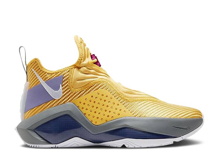 【 NIKE LEBRON SOLDIER 14 'LAKERS' / VIVID PURPLE SOLAR FLARE 】 レブロン ソルジャー 紫 パープル スニーカー メンズ ナイキ