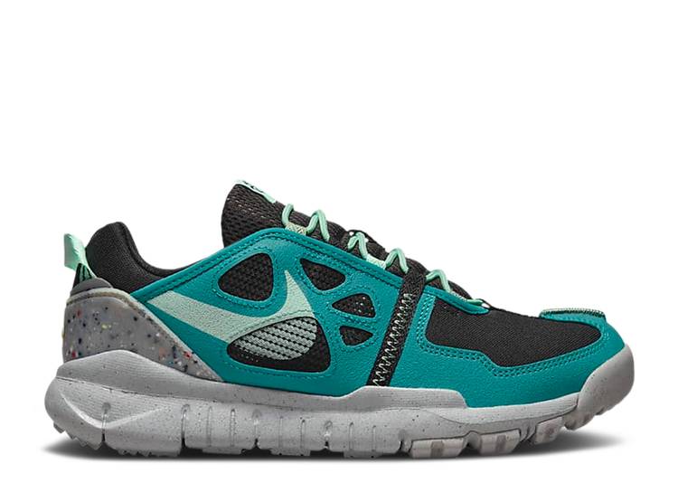 【 NIKE FREE TERRA VISTA BLACK BRIGHT SPRUCE / BLACK BRIGHT SPRUCE OIL GREEN 】 フリー 黒色 ブラック 緑 グリーン スニーカー メンズ ナイキ