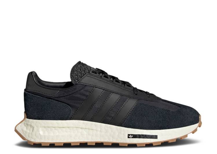【 ADIDAS RETROPY E5 \u0027CORE BLACK\u0027 / CORE BLACK CORE BLACK GREY SIX 】 アディダス 中核グループ 黒いこと 黒いこと 薄墨色 薄墨色 スニーカー メンズ