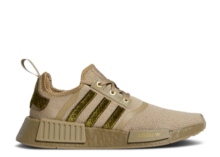 【 ADIDAS WMNS NMD_R1 \u0027ORBIT GREEN\u0027 / ORBIT GREEN ORBIT GREEN GOLD 】 アディダス 緑 緑であること ゴールド スニーカー レディース