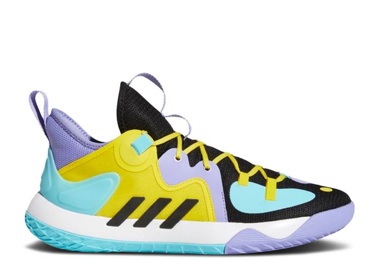 【 ADIDAS HARDEN STEPBACK 2.0 PASTEL / CORE BLACK CORE BLACK TEAM 】 アディダス ハーデン ステップバック コア 黒色 ブラック チーム スニーカー メンズ