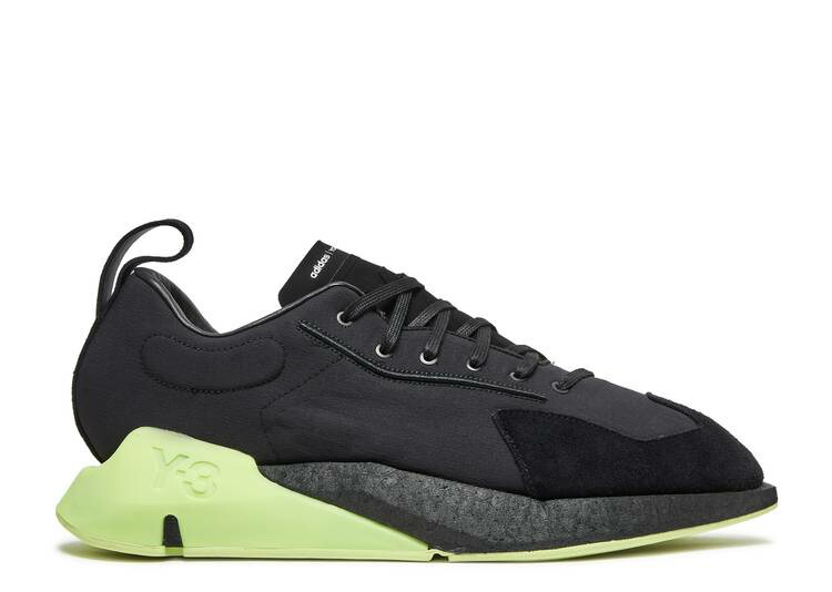 【 ADIDAS Y-3 ORISAN \u0027BLACK FROZEN YELLOW\u0027 / BLACK BLACK SEMI FROZEN YELLOW 】 アディダス 黒いこと 黒いこと 黄味がかった 黄色 スニーカー メンズ