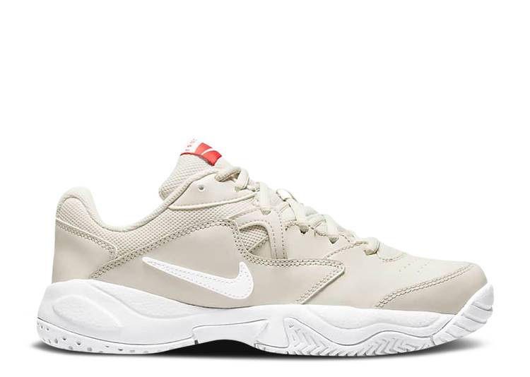 【 NIKE WMNS COURT LITE 2 'LIGHT BONE LOBSTER' / LIGHT BONE LOBSTER WHITE 】 コート ライト 白色 ホワイト スニーカー レディース ナイキ
