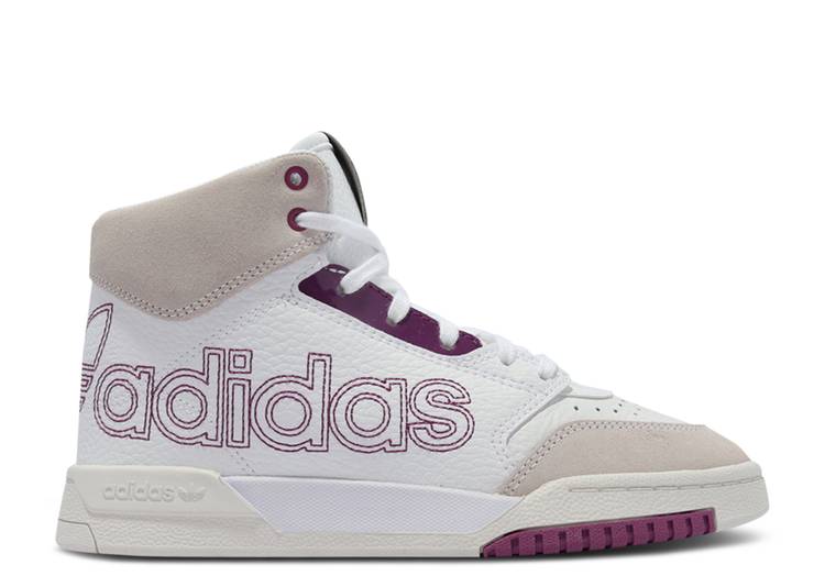 【 ADIDAS WMNS DROP STEP XL \u0027WHITE PURPLE TINT\u0027 / FOOTWEAR WHITE CRYSTAL WHITE 】 アディダス 紫 パープル 白いこと 白いこと スニーカー レディース