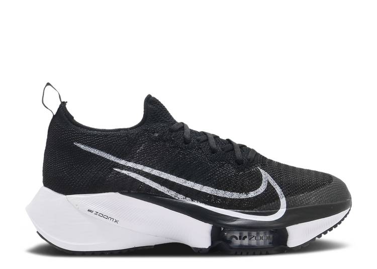 【 NIKE WMNS AIR ZOOM TEMPO NEXT% FLYKNIT 'BLACK WHITE' / BLACK ANTHRACITE PURE PLATINUM 】 ズーム フライニット 黒色 ブラック ピュア プラチナム スニーカー レディース ナイキ|スニケス