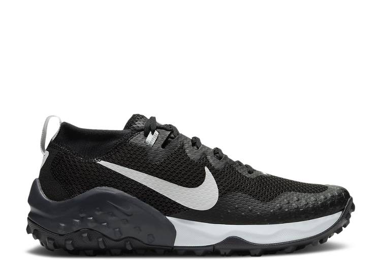 【 NIKE WMNS WILDHORSE 7 'BLACK PURE PLATINUM' / BLACK ANTHRACITE PURE PLATINUM 】 ピュア 黒色 ブラック プラチナム スニーカー レディース ナイキ｜スニケス