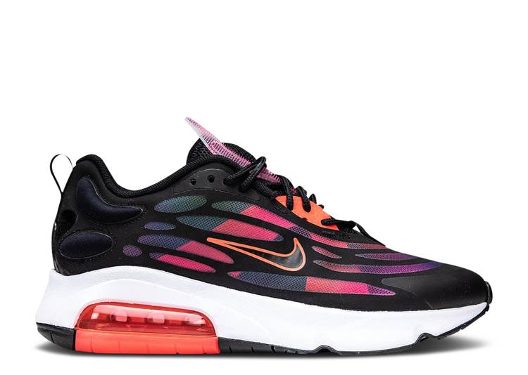 【 NIKE WMNS AIR MAX EXOSENSE SE \u0027BLACK HYPER PINK\u0027 / BLACK BLACK FLASH CRIMSON HYPER 】 マックス 黒いこと 黒いこと クリムゾン エア湖マックス スニーカー レディース ナイキ