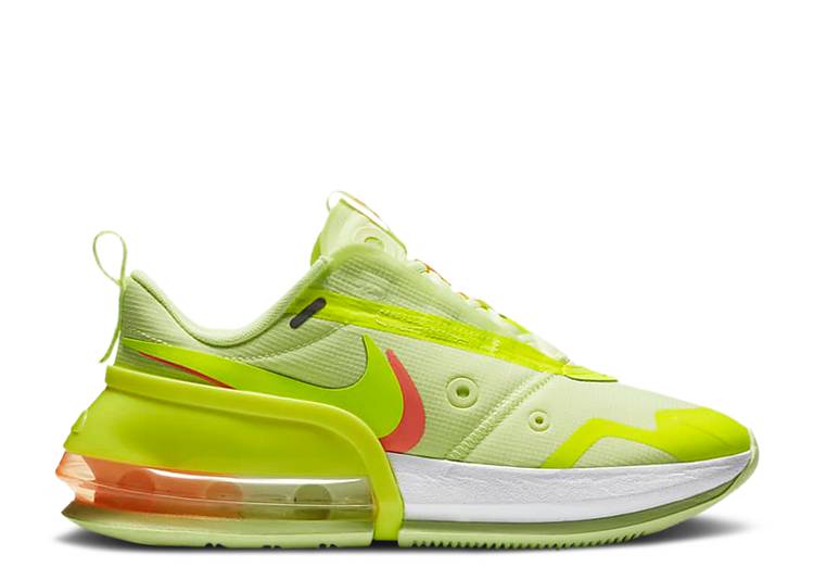 【 NIKE WMNS AIR MAX UP \u0027VOLT ATOMIC PINK\u0027 / BARELY VOLT ATOMIC PINK WHITE 】 マックス サクラ色 白いこと 白いこと エア湖マックス スニーカー レディース ナイキ
