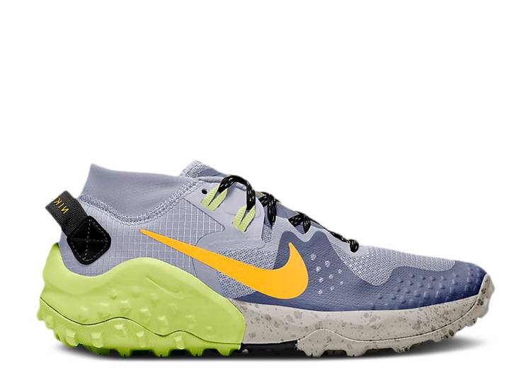 【 NIKE WMNS WILDHORSE 6 'GHOST LIMELIGHT' / WORLD INDIGO GHOST LIMELIGHT 】 藍色 インディゴ スニーカー レディース ナイキ｜スニケス