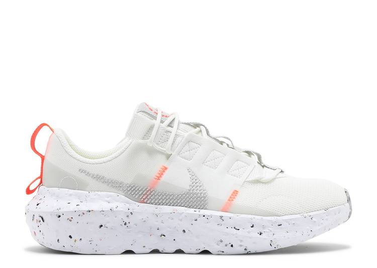 【 NIKE WMNS CRATER IMPACT 'SUMMIT WHITE GREY FOG' / SUMMIT WHITE PLATINUM TINT 】 インパクト 白色 ホワイト 灰色 グレー プラチナム スニーカー レディース ナイキ