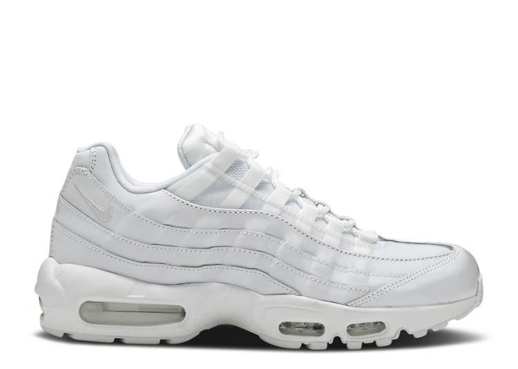 【 NIKE WMNS AIR MAX 95 \u0027TRIPLE WHITE\u0027 / WHITE WHITE WHITE 】 マックス 白いこと 白いこと エア湖マックス スニーカー レディース ナイキ