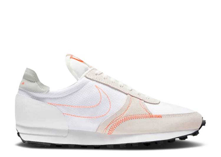 【 NIKE WMNS DAYBREAK TYPE \u0027WHITE HYPER CRIMSON\u0027 / WHITE SUMMIT WHITE PHOTON DUST 】 白いこと 白いこと スニーカー レディース ナイキ スニーカー-靴-レディース靴