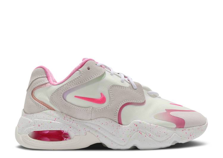 【 NIKE WMNS AIR MAX 2X \u0027HYPER PINK\u0027 / SUMMIT WHITE HYPER PINK SAIL 】 マックス 白いこと 白いこと さくら色 大気圏マックス スニーカー レディース ナイキ