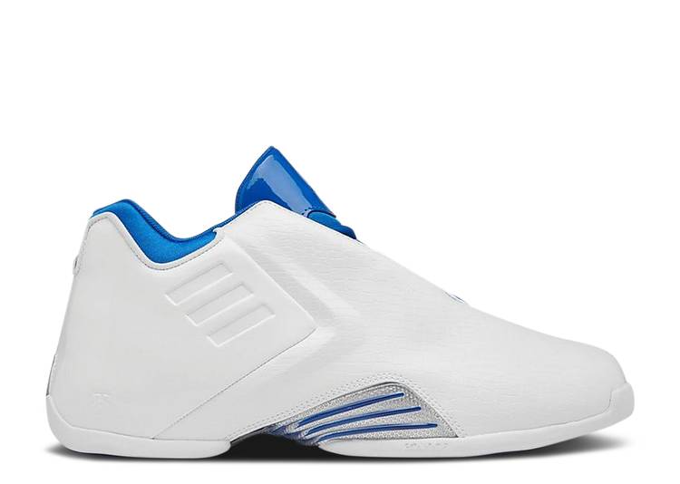 【 ADIDAS T-MAC 3 RESTOMOD \u0027ORLANDO\u0027 / FOOTWEAR WHITE BLUE SILVER 】 アディダス 白いこと 白いこと 青味 青み しろがね色 しろがね色 スニーカー メンズ