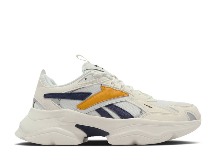 【 REEBOK ROYAL BRIDGE 4 'CHALK VECTOR NAVY GOLD' / CHALK VECTOR NAVY COPPER GOLD 】 リーボック 紺色 ネイビー 銅色 コッパー ゴールド スニーカー メンズ