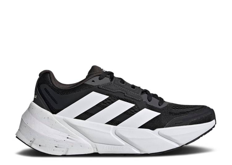 【 ADIDAS WMNS ADISTAR \u0027BLACK WHITE\u0027 / CORE BLACK CLOUD WHITE GREY FIVE 】 アディダス 中核グループ 黒いこと 黒いこと 白いこと 白いこと 薄墨色 薄墨色 スニーカー レディース