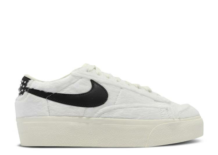 【 NIKE WMNS BLAZER LOW PLATFORM 'CULTURE DAY' / SAIL BLACK CASHMERE 】 ブレイザー 黒色 ブラック スニーカー レディース ナイキ