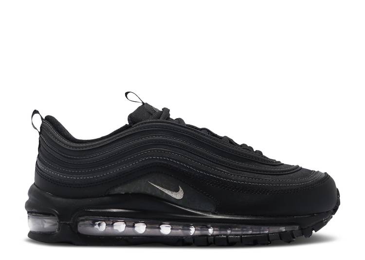 【 NIKE WMNS AIR MAX 97 'BLACK METALLIC PEWTER' / BLACK ANTHRACITE BLACK METALLIC 】 マックス 黒色 ブラック エアマックス スニーカー レディース ナイキ