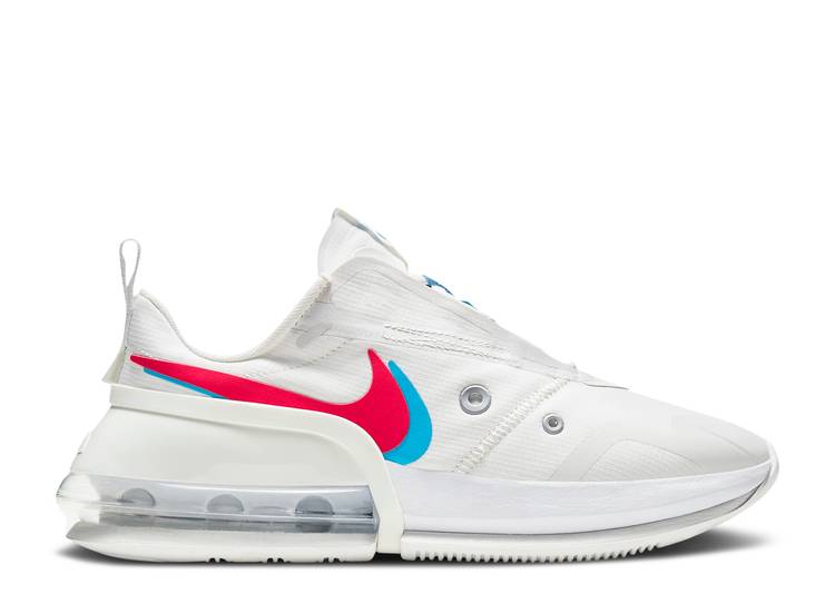 【 NIKE WMNS AIR MAX UP 'SUMMIT WHITE SIREN RED' / SUMMIT WHITE CHLORINE BLUE 】 マックス 白色 ホワイト 青色 ブルー エアマックス スニーカー レディース ナイキ