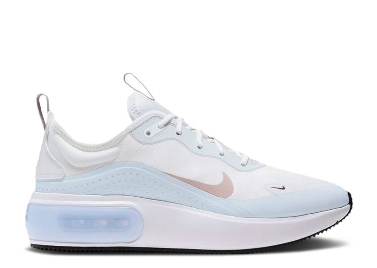 【 NIKE WMNS AIR MAX DIA 'SUMMIT WHITE AURA' / SUMMIT WHITE AURA HYDROGEN BLUE 】 マックス 白色 ホワイト オーラ 青色 ブルー エアマックス スニーカー レディース ナイキ｜スニケス