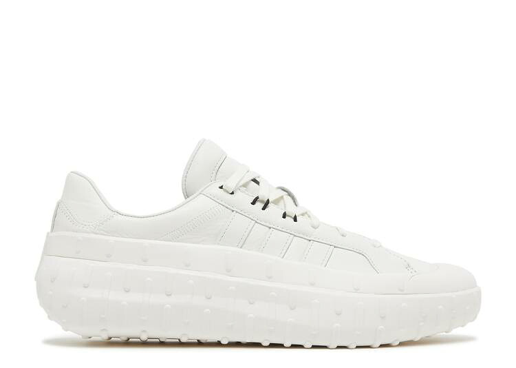 【 ADIDAS Y-3 GR.1P 'CORE WHITE' / CORE WHITE CORE WHITE BLACK 】 アディダス コア 白色 ホワイト 黒色 ブラック スニーカー メンズ｜スニケス