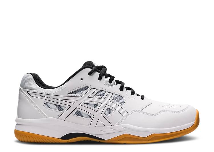 【 ASICS GEL RENMA WHITE BLACK / WHITE BLACK 】 白色 ホワイト 黒色 ブラック スニーカー メンズ アシックス