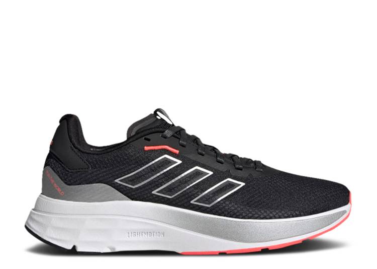 【 ADIDAS WMNS SPEEDMOTION \u0027BLACK TURBO\u0027 / CORE BLACK MATTE SILVER TURBO 】 アディダス 中核グループ 黒いこと 黒いこと しろがね色 しろがね色 ターボ スニーカー レディース
