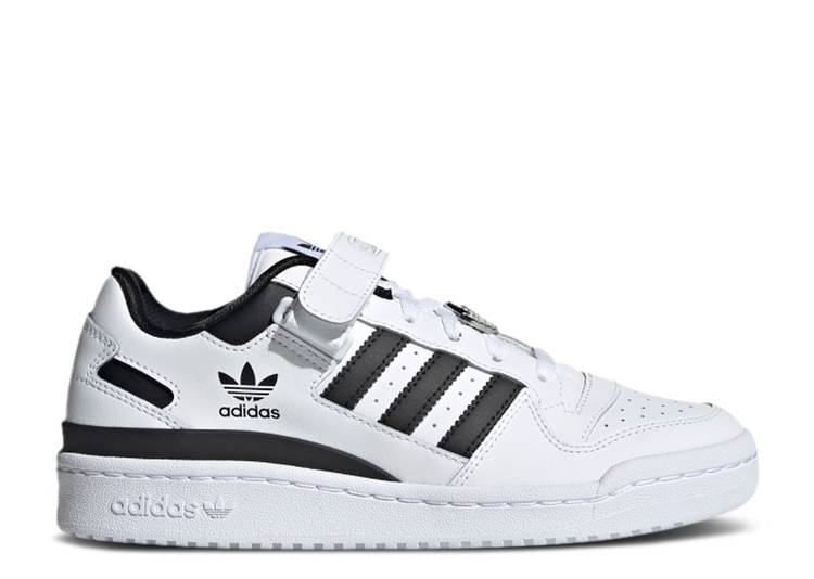 【 ADIDAS WMNS FORUM LOW 'WHITE BLACK' / CLOUD WHITE CORE BLACK CLOUD 】 アディダス フォーラム 白色 ホワイト コア 黒色 ブラック スニーカー レディース