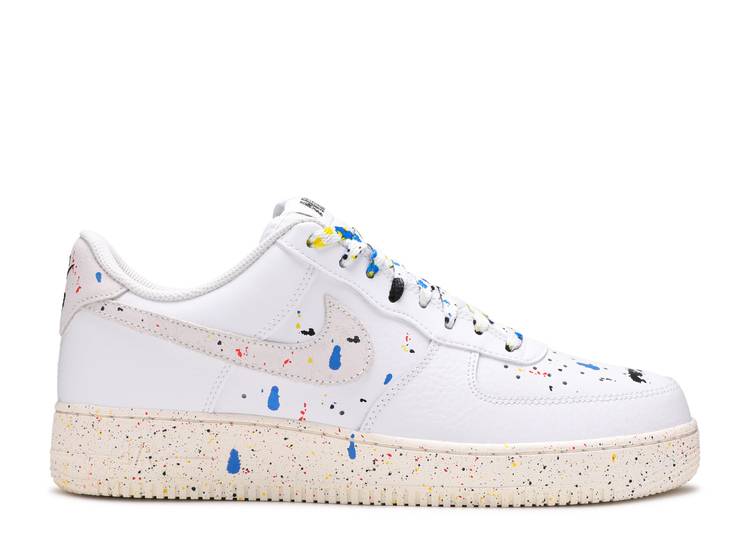 【 NIKE AIR FORCE 1 '07 LV8 'PAINT SPLATTER' / WHITE WHITE SAIL WHITE 】 白色 ホワイト エアフォース スニーカー メンズ ナイキ｜スニケス 258,345円