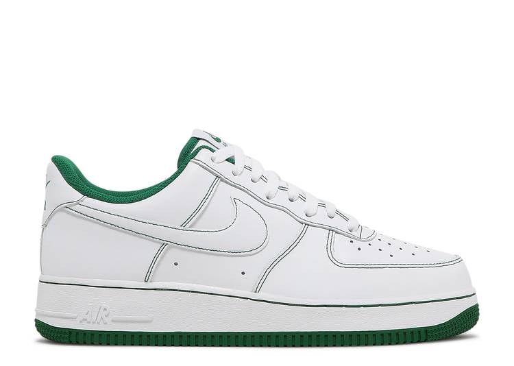 air force 1 contrast stitch green