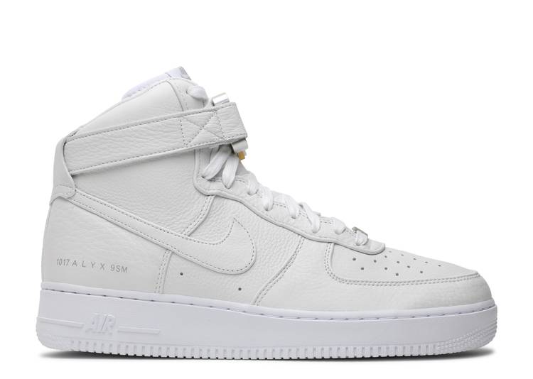 【 NIKE 1017 ALYX 9SM X AIR FORCE 1 HIGH \u0027TRIPLE WHITE\u0027 / WHITE WHITE WHITE 】 御機嫌 白いこと 白いこと 空軍 スニーカー メンズ ナイキ