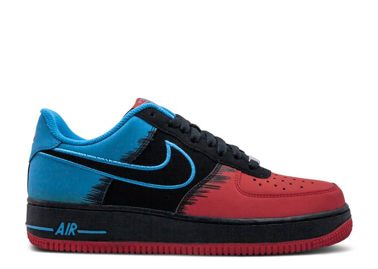 【 NIKE AIR FORCE 1 LOW 'SPIDER-MAN' / LIGHT CRIMSON BLACK VIVID PINK 】 クリムゾン 黒色 ブラック ピンク エアフォース 'SPIDERMAN' スニーカー メンズ ナイキ画像