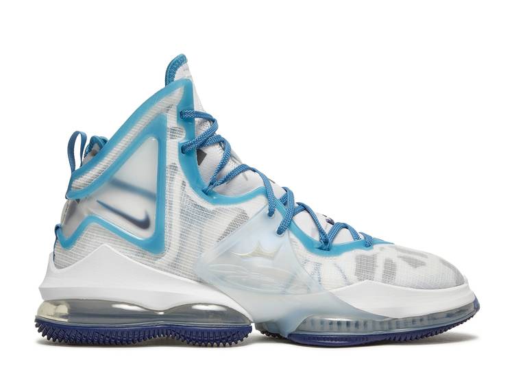 【 NIKE SPACE JAM X LEBRON 19 \u0027SWEATSUIT\u0027 / WHITE BLUE VOID DUTCH BLUE 】 ジャム レブロン 白いこと 白いこと 青碧 青碧 間隔文字ジャム スニーカー メンズ ナイキ