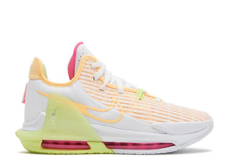 【 NIKE LEBRON WITNESS 6 'WHITE MELON TINT' / WHITE PERSIAN VIOLET YELLOW 】 レブロン 白色 ホワイト 紫 バイオレット 黄色 イエロー ウィットネス スニーカー メンズ ナイキ｜スニケス 21,389円